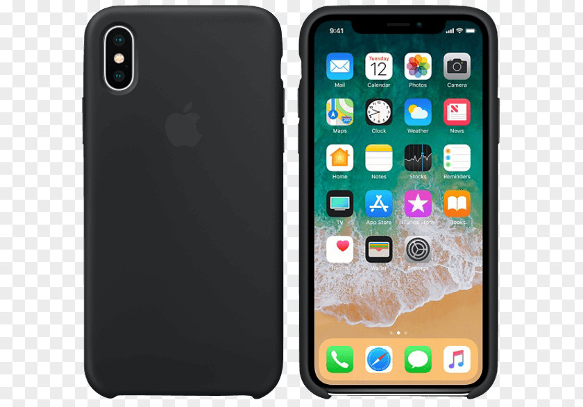 Apple IPhone X Silicone Case 5 8 Plus 7 PNG