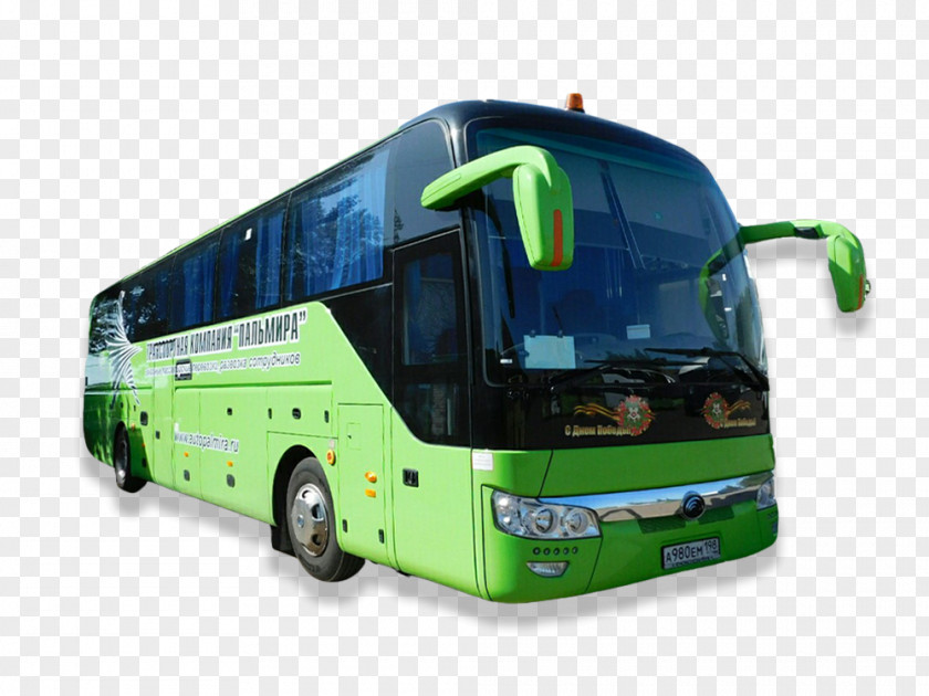 Bus Tour Service Pal'mira Zhengzhou Yutong Co., Ltd. Price PNG