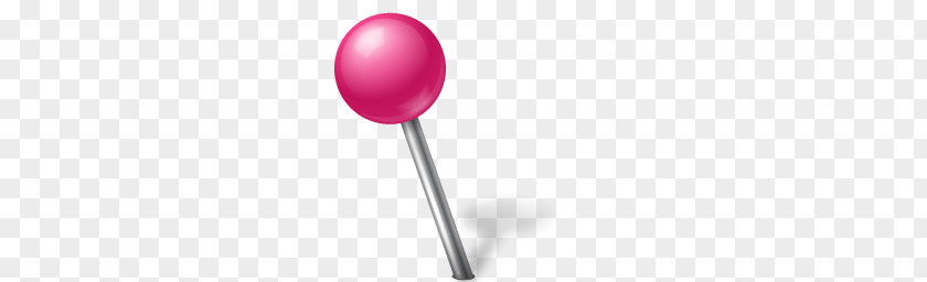 Pink Map Pin PNG Pin, grey pole with pink balloon clipart PNG