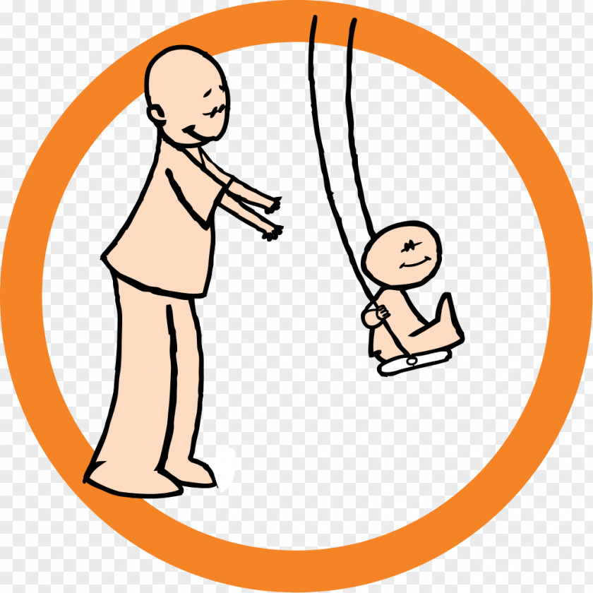 Pushing Cliparts Swing Free Content Clip Art PNG
