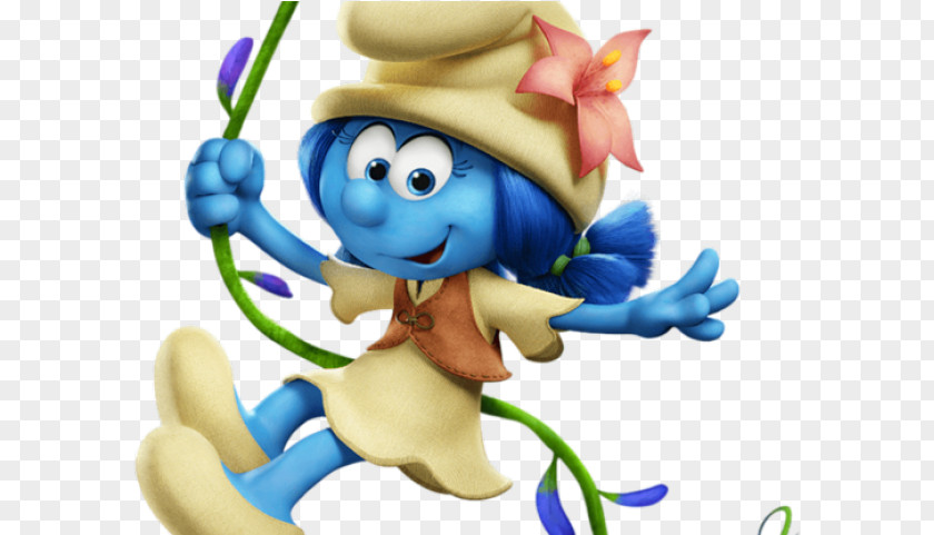 Figurine Smurfs The Lost Village Baby Background PNG