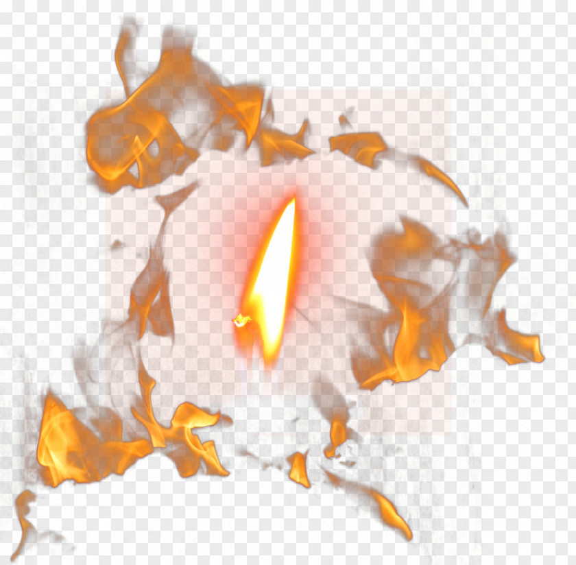 Flame Fire Painting PNG
