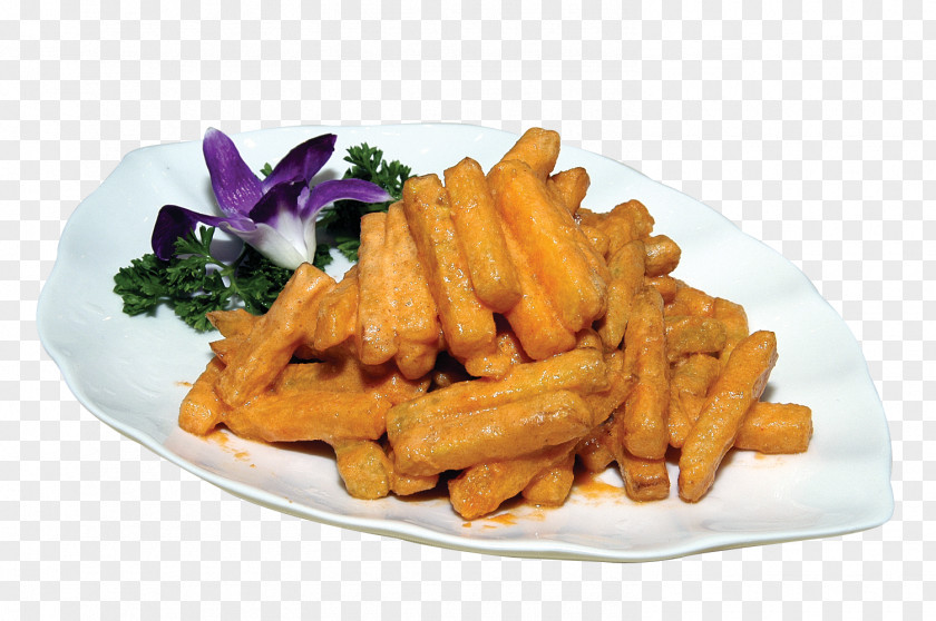 Huang Junan Salted Melon French Fries Duck Egg Chinese Cuisine Vegetarian PNG