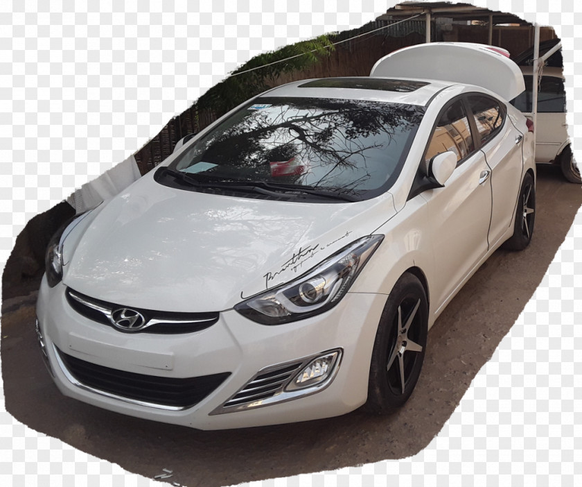 Hyundai Elantra Compact Car Bumper Window Motor Vehicle PNG