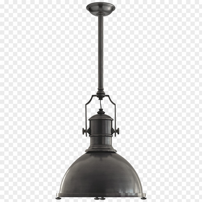 Light Pendant Bronze Industry Lighting PNG