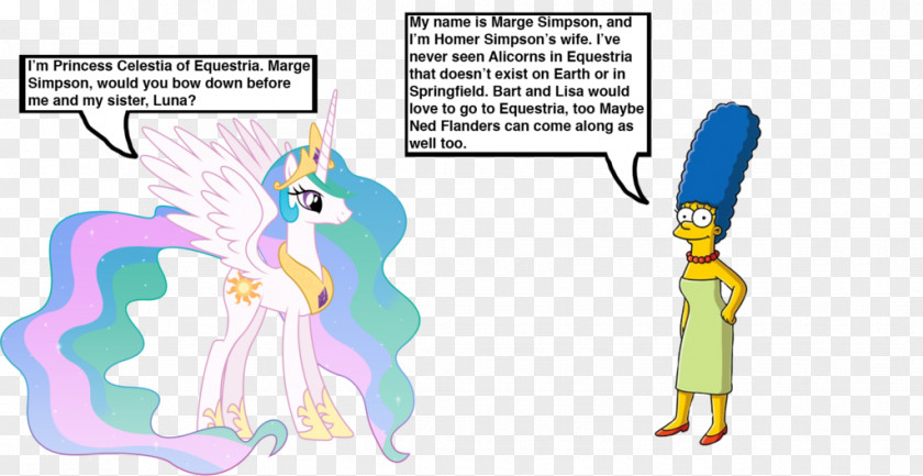 Marge Simpson Princess Celestia Luna Pony Pinkie Pie Twilight Sparkle PNG