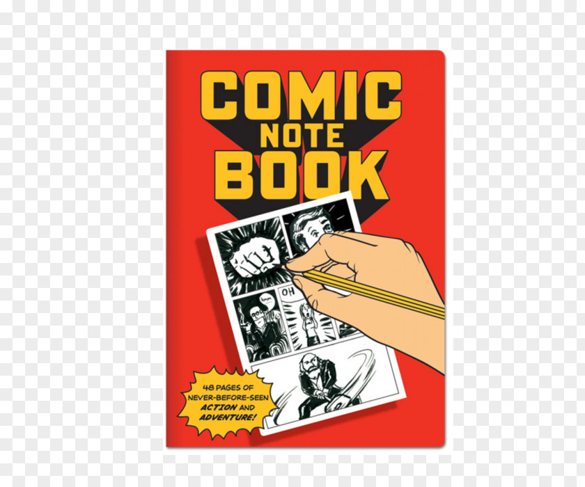 Notebook Comic Book Comics Drawing PNG