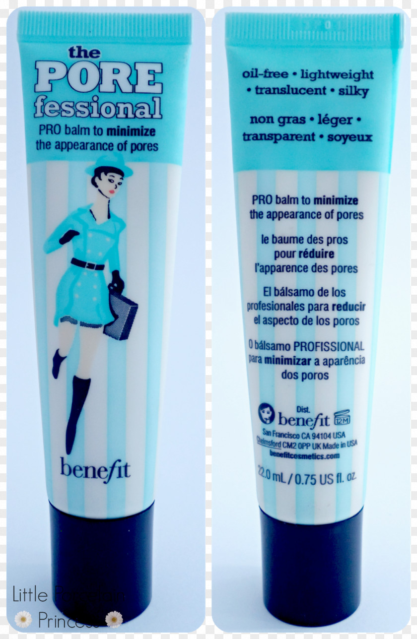 Patrick Dab Cream Benefit The POREfessional Cosmetics Lotion PNG