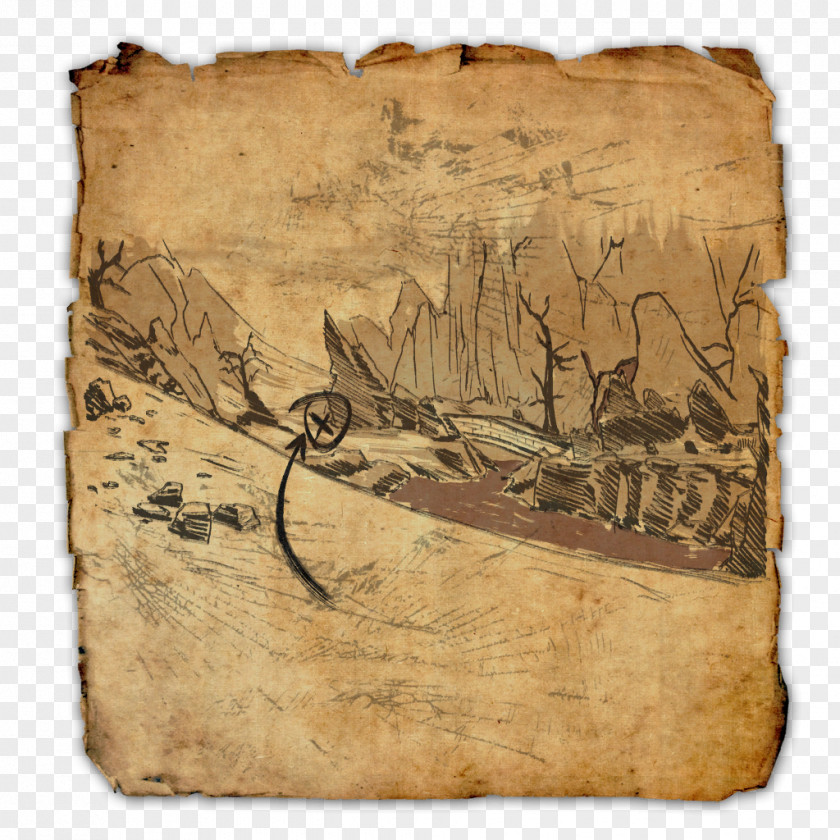Pirate Map The Elder Scrolls Online Treasure PNG