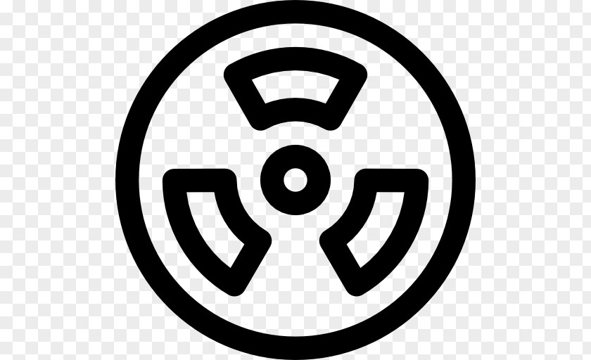 Radiation Symbol Clip Art PNG
