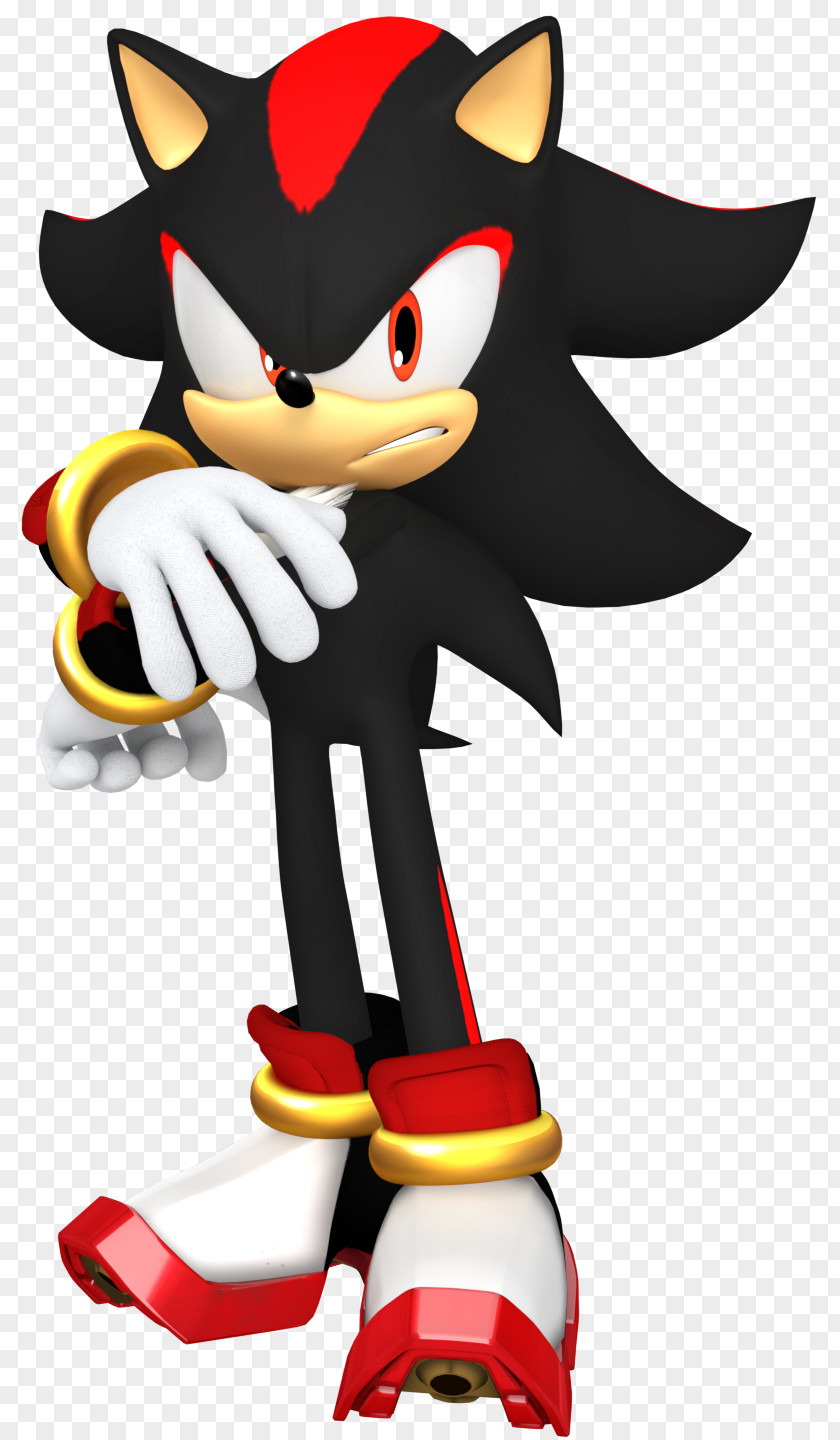 Shadow The Hedgehog Sonic Forces Advance 3D & Knuckles PNG