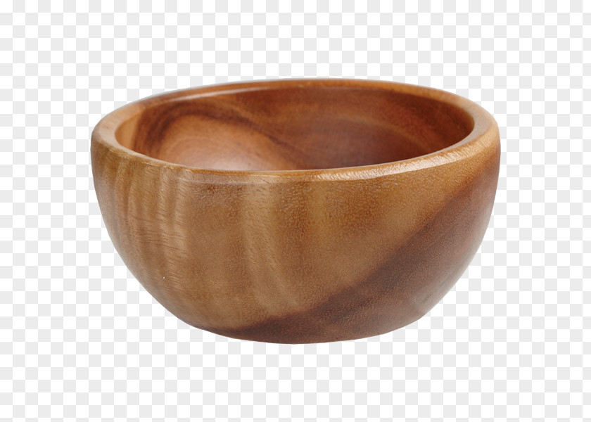 Wood Bowl Grain Plastic Plate PNG