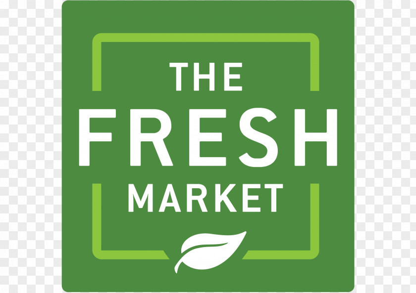 Logo The Fresh Market Brand Grocery Store PNG