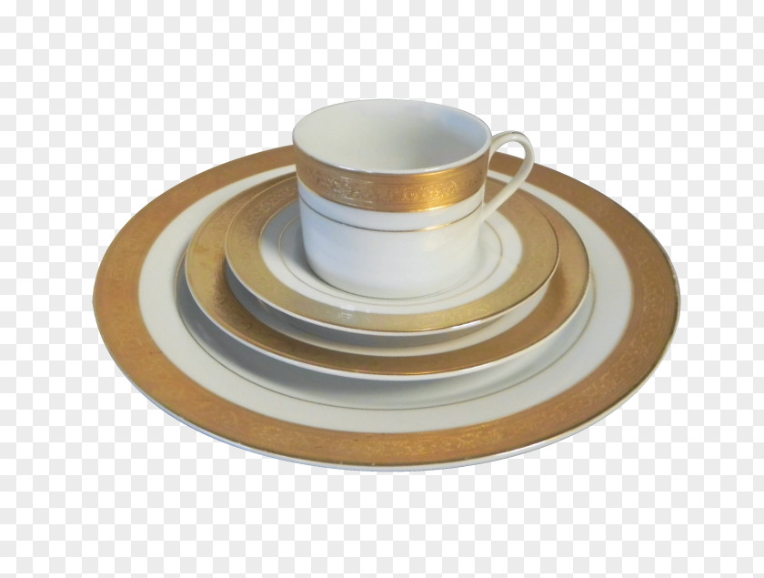 Porcelain Tableware Saucer Plate Coffee Cup Table PNG