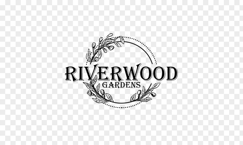 River Woods Logo Farm Wedding Flower Industry PNG