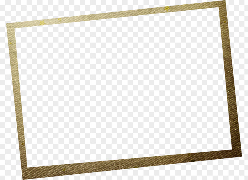 Yellow Frame Picture Pattern PNG