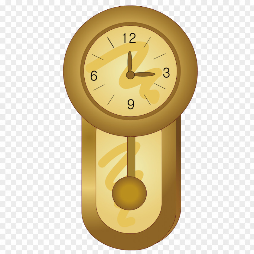 Retro Clock PNG