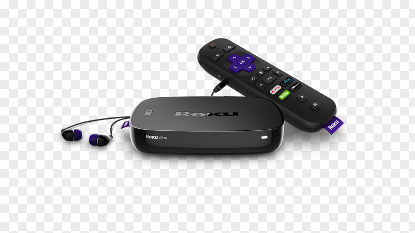 Roku Ultra Digital Media Player 4K Resolution Ultra-high-definition Television PNG