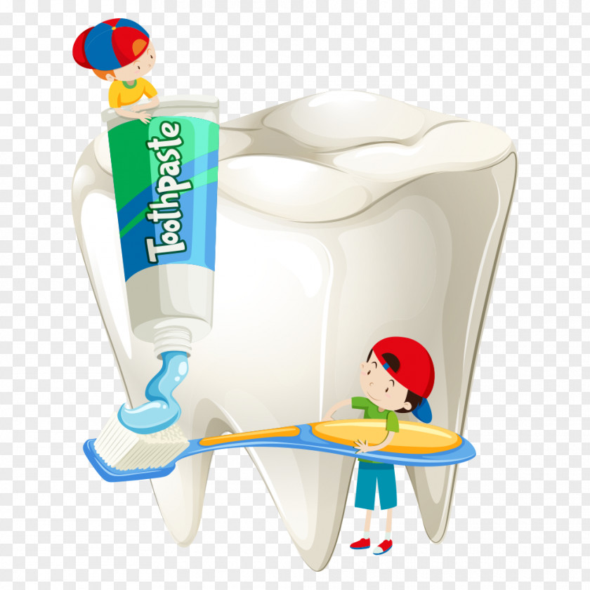 Squeezing Toothpaste Cartoon Boy Tooth Fairy Dentistry Clip Art PNG