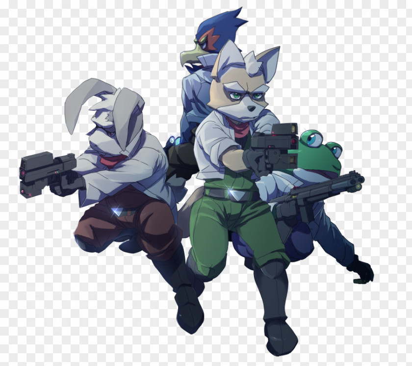 Star Fox Lylat Wars McCloud Falco Lombardi Arwing PNG