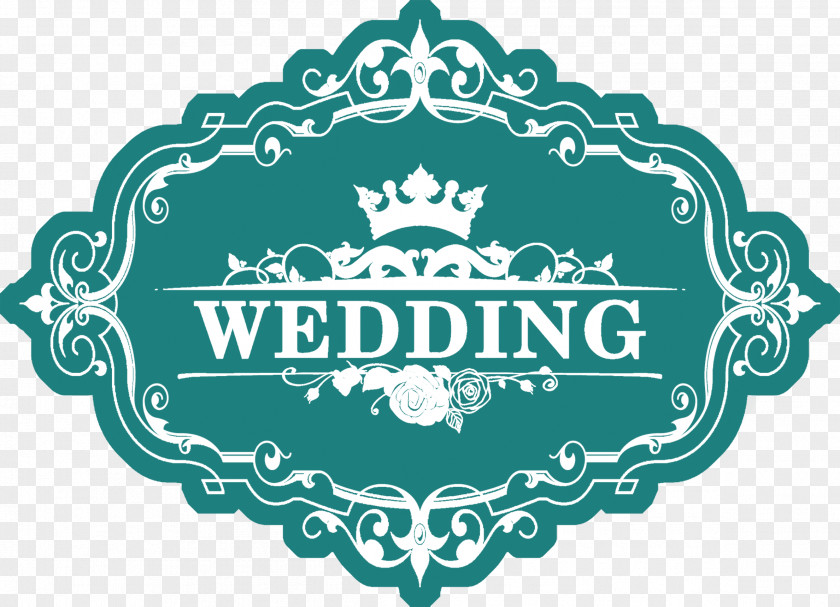 Wedding Logo Reception Purple PNG
