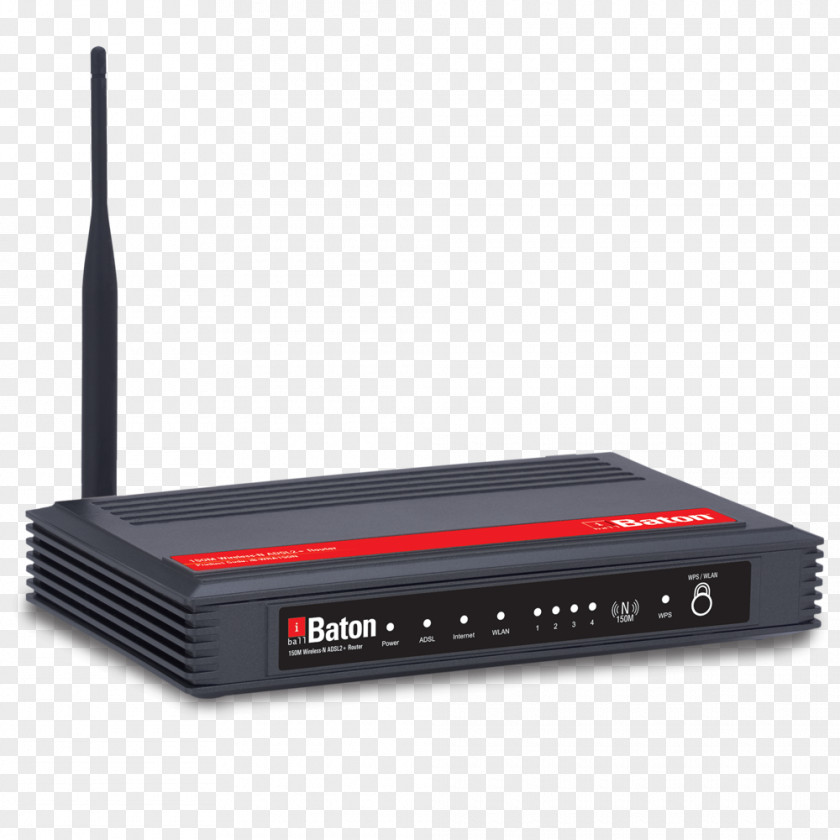 Adsl Wireless Router IBall DSL Modem PNG