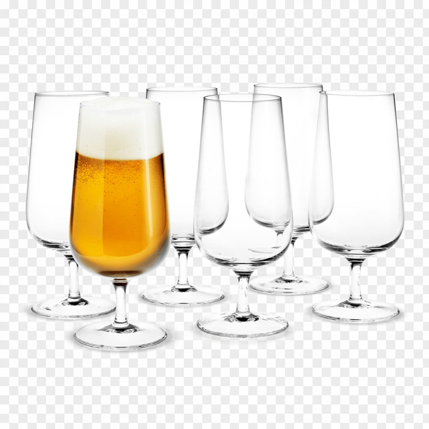 Big Beer Wine Glass Glasses Holmegaard Champagne PNG