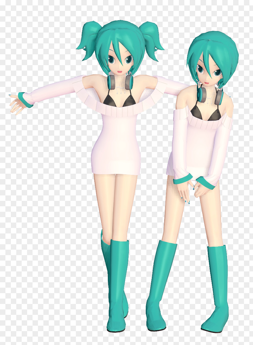 Hatsune Miku MikuMikuDance Vocaloid 3D Modeling Kagamine Rin/Len PNG