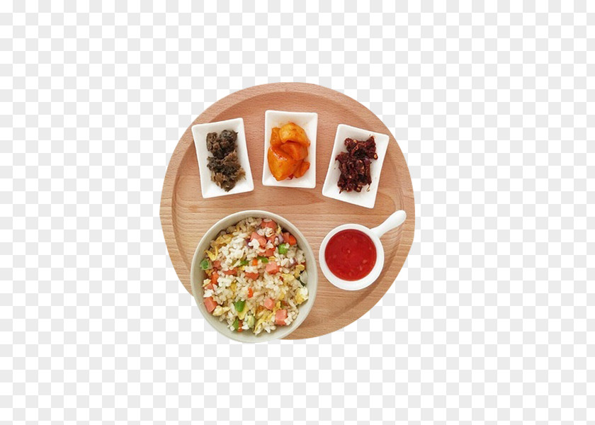 Nuts Ham Fried Rice Breakfast Egg And Eggs PNG