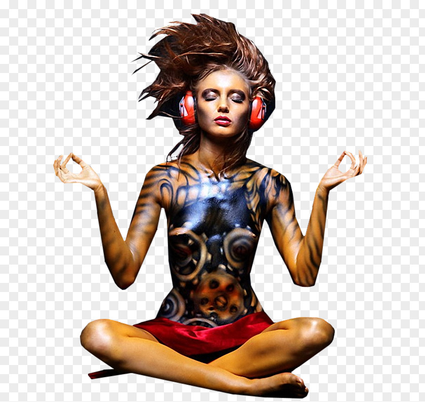 Painting Body Paper Woman Human PNG
