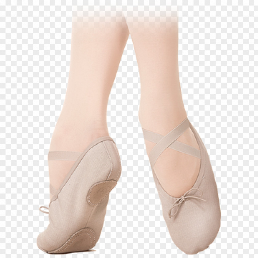 Ballet Shoe Flat Toe High-heeled Sandal PNG