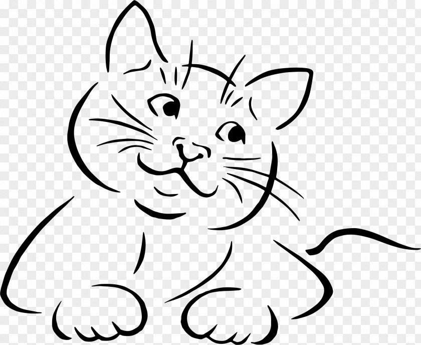 Cats Kitten Siamese Cat Drawing Line Art Clip PNG