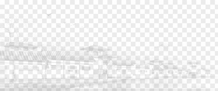 Classical Town White Pattern PNG