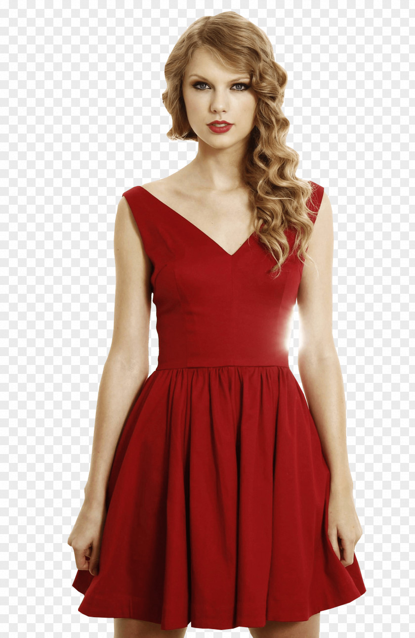 Dress Taylor Swift Red Wallpaper PNG