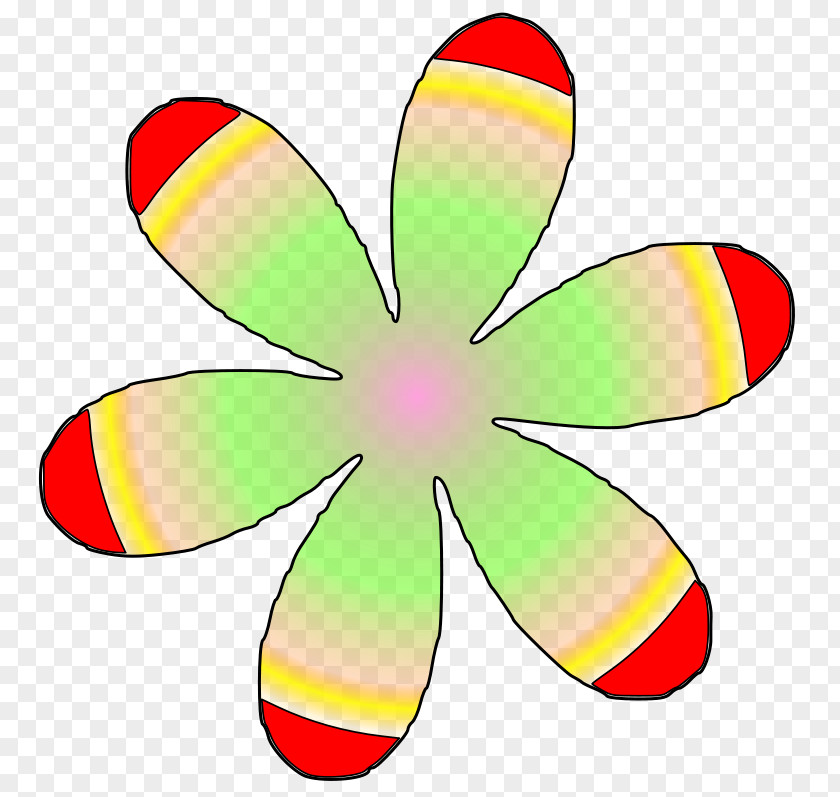 Flower Petal Outline Drawing The Head And Hands Clip Art PNG