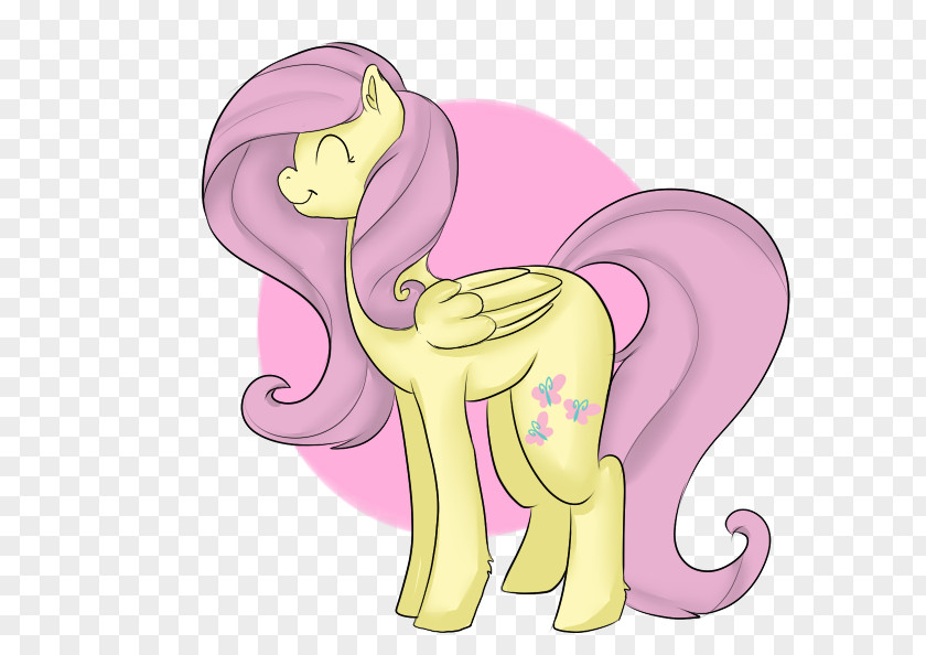 Long Hair Fluttering Pony Horse Cat Clip Art Illustration PNG