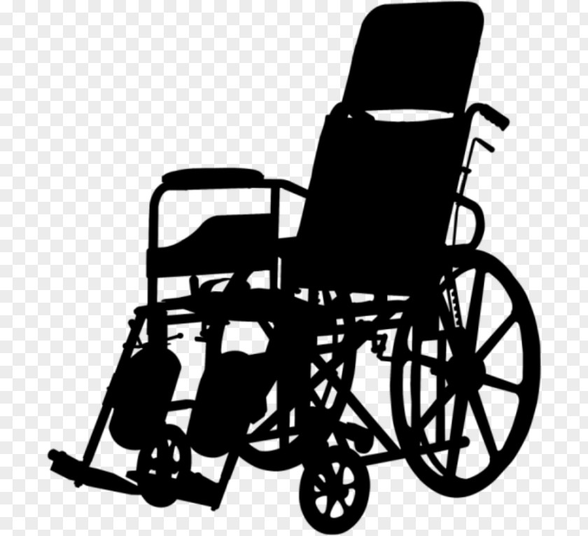 M Motorized Wheelchair Car Motor Vehicle Black & White PNG