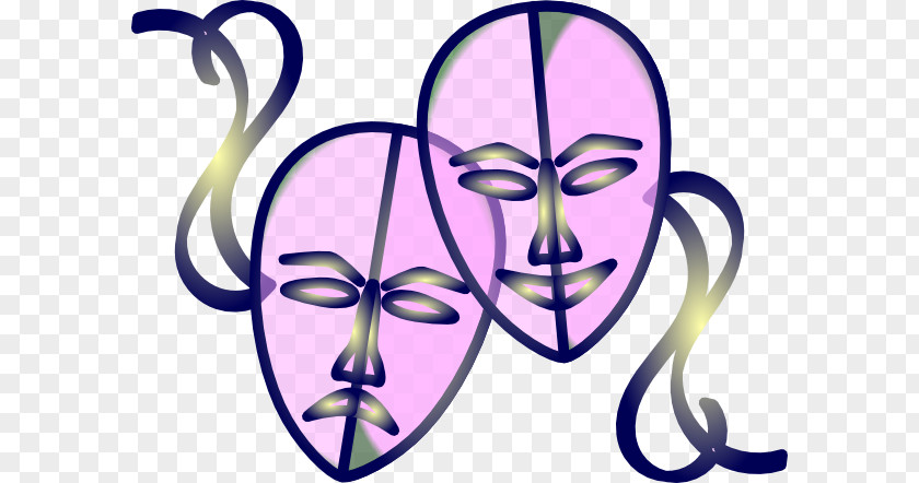 Theatre Cliparts Mask Drama Clip Art PNG