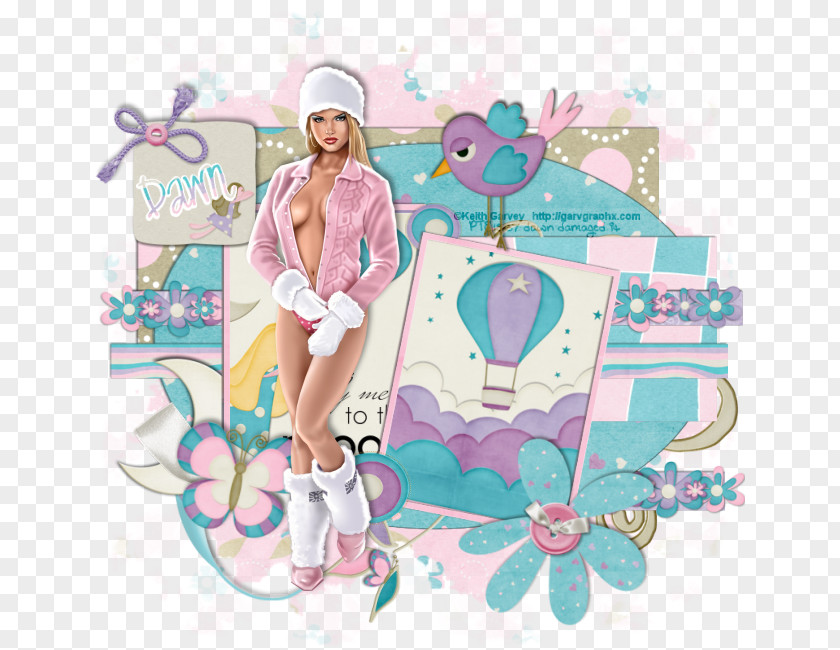 Candyland Pink M RTV Clip Art PNG