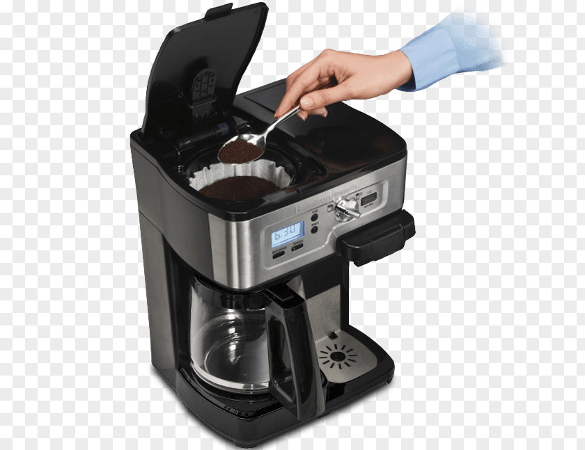 Coffee Single-serve Container Coffeemaker Hamilton Beach Brands FlexBrew 2-Way Maker PNG