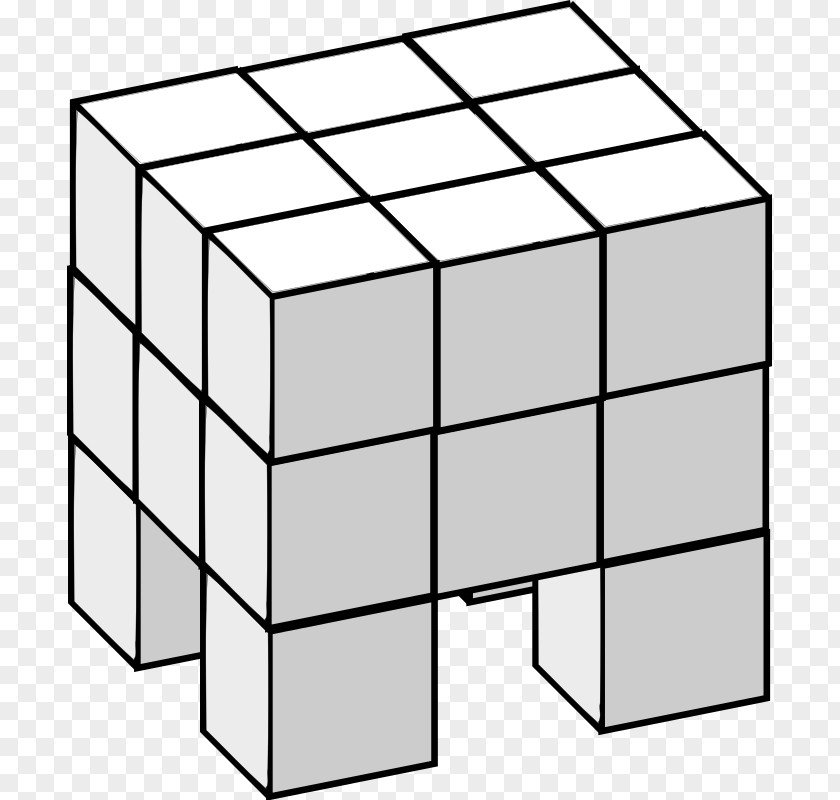 Cube Rubik's V-Cube 7 Soma 6 PNG
