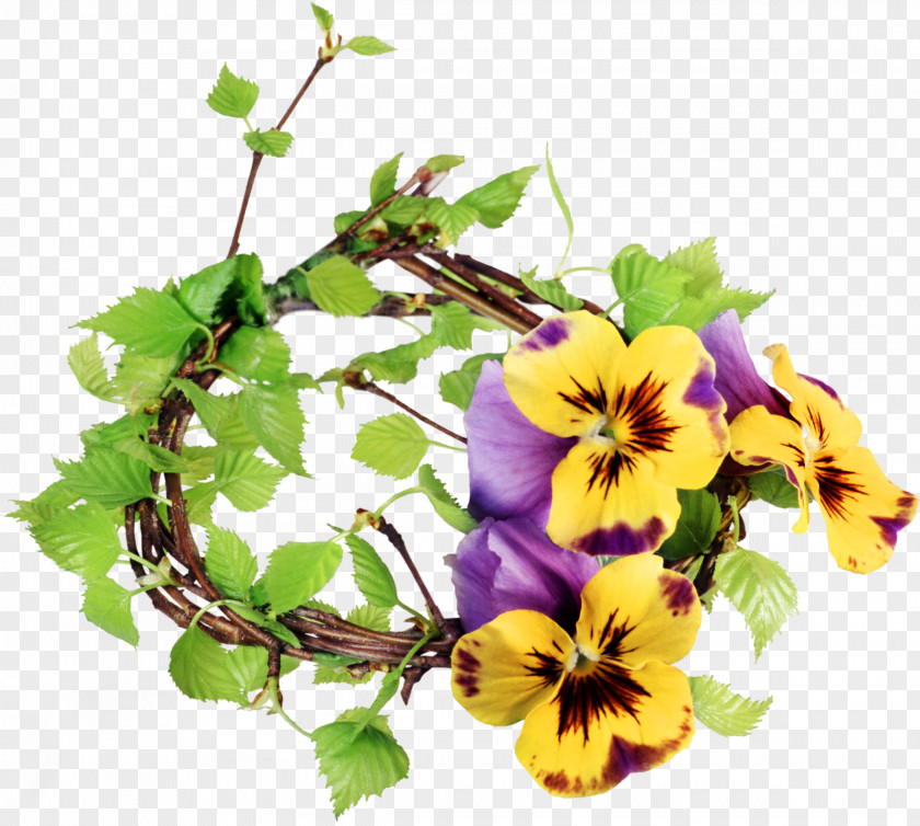 Waterlily Flower Of The Fields Bouquet Cut Flowers Pansy PNG