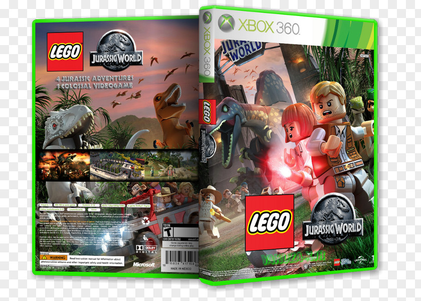 Xbox 360 Lego Jurassic World World™：遊戲 Video Game One PNG