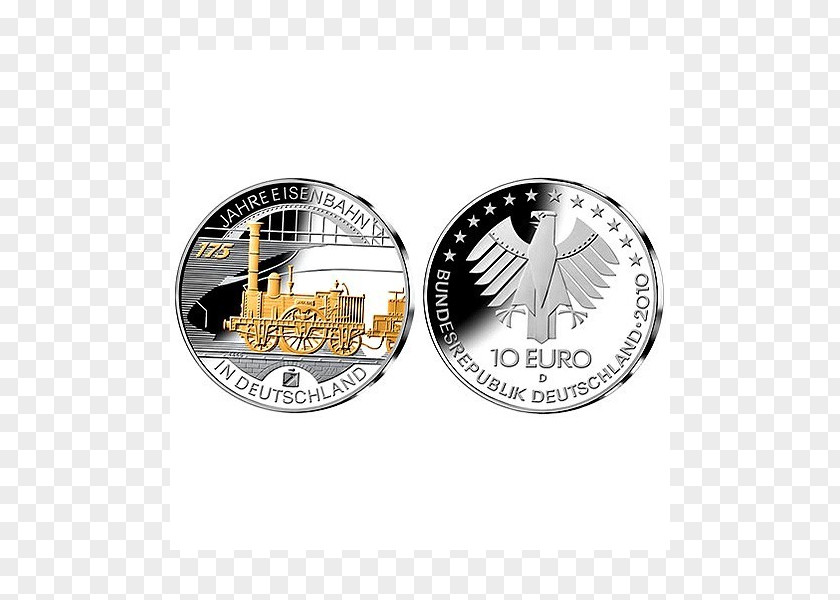 Coin Euro Coins Germany Silver 10 Cent PNG