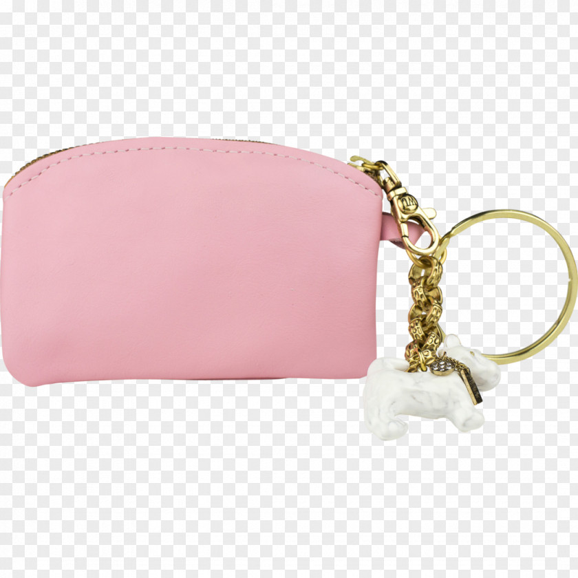 Coin Purse Key Chains Pink M Handbag PNG