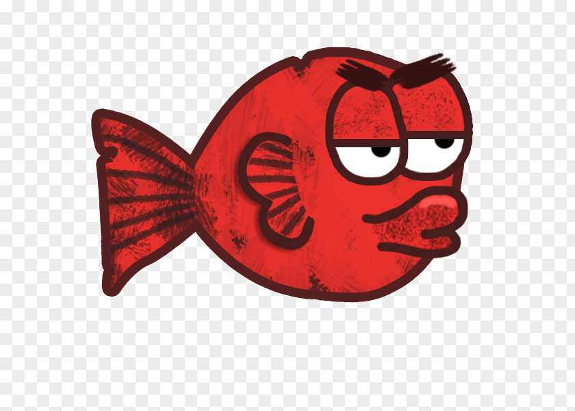 Fish Cartoon Character PNG