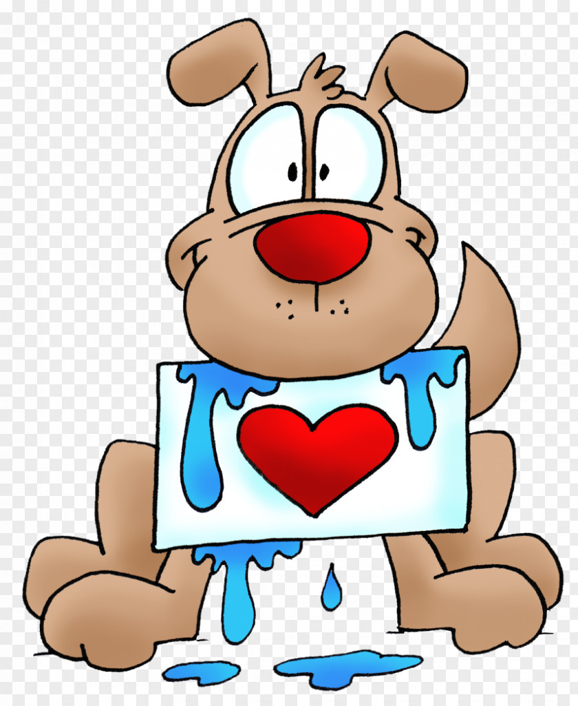 Puppy Valentine's Day Dog Clip Art PNG
