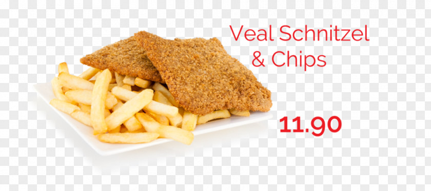 Chicken Schnitzel French Fries Breakfast Vegetarian Cuisine Junk Food Kids' Meal PNG