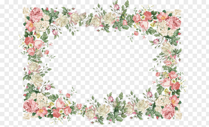 Flower Borders And Frames Picture Clip Art PNG