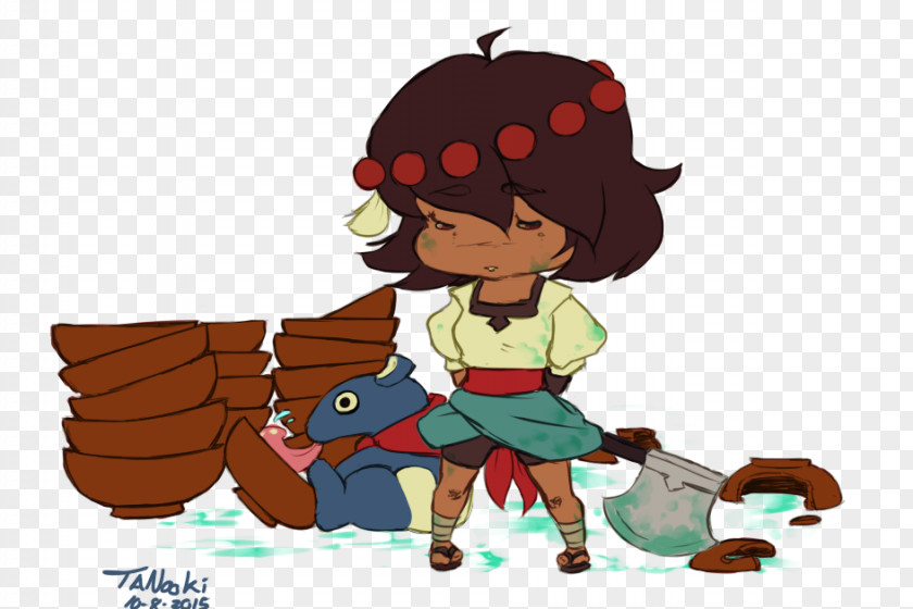 Ajna Indivisible DeviantArt Fan Art PNG